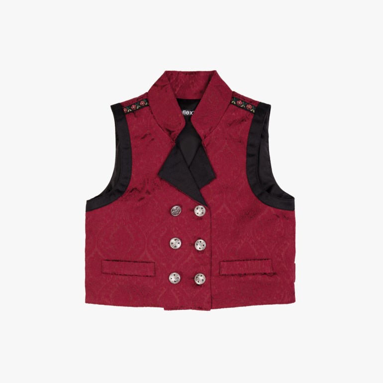 Hardanger festdrakt Rød - 11045010-Red-92 cm - 1