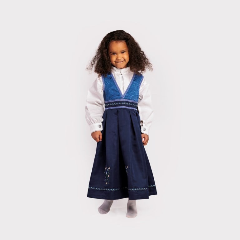 Hardanger festdrakt Marine - 11045011-Navy-92 cm - 1