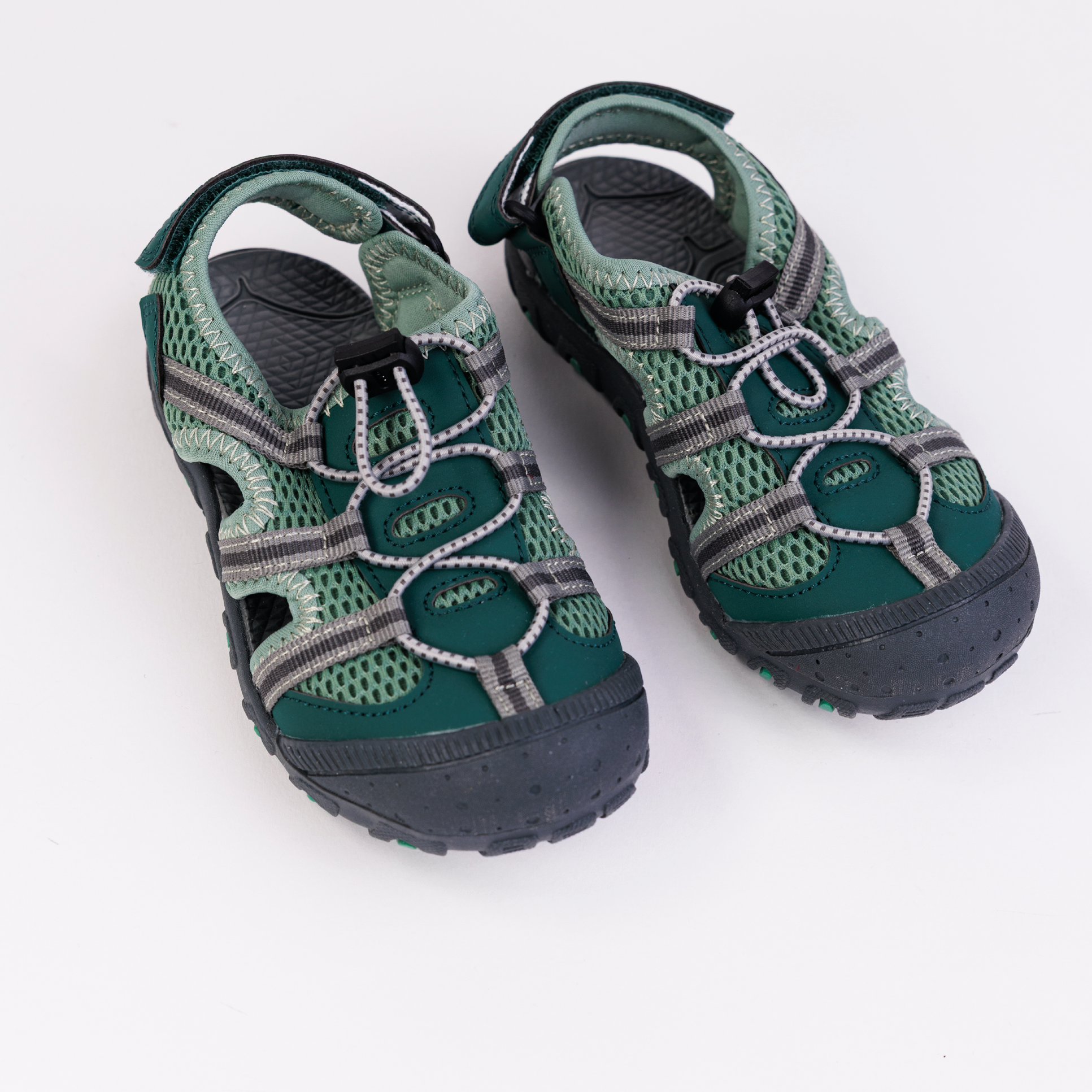 Hoddevika sandaler, green