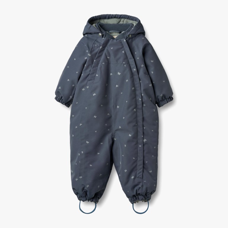 Adi vinterdress Blå - 11045120-GreyBlue-74 cm - 1