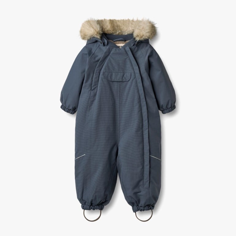 Nickie vinterdress Blå - 11045123-GreyBlue-74 cm - 1
