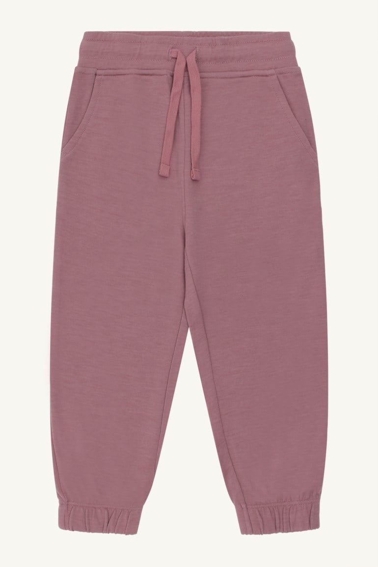 Hust & Claire Galon joggebukse i ull/bambus Rosa - 11045129-palemauve-92 cm - 1