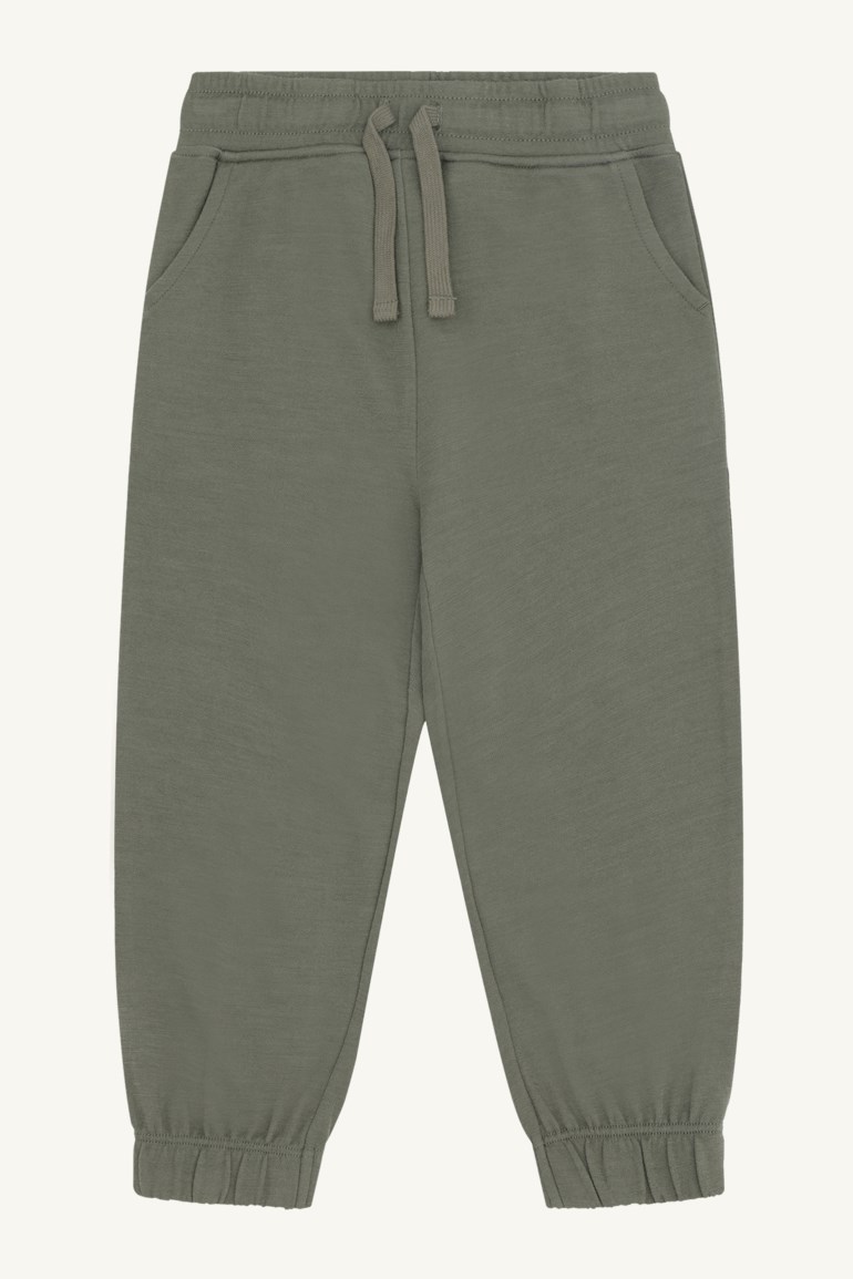Hust & Claire Galon joggebukse i ull/bambus Grønn - 11045129-Turtle-92 cm - 1