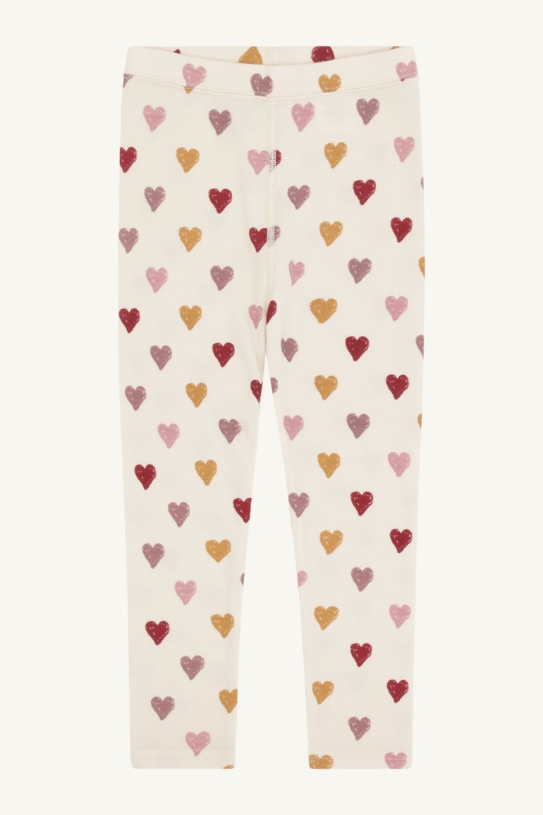 Hust & Claire Laki leggings i ull/bambus Hvit - 11045132-Offwhite-92 cm - 1