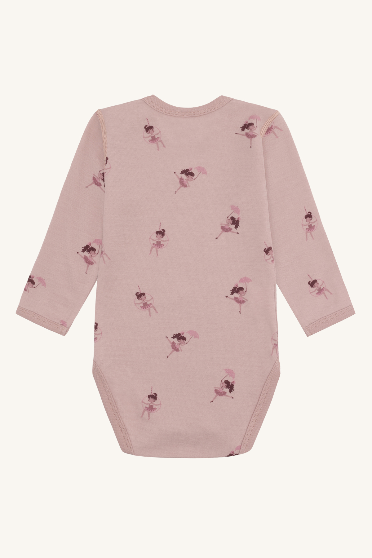 Hust & Claire Baloo body i ull og bambus, adoberose | Barnashus.no