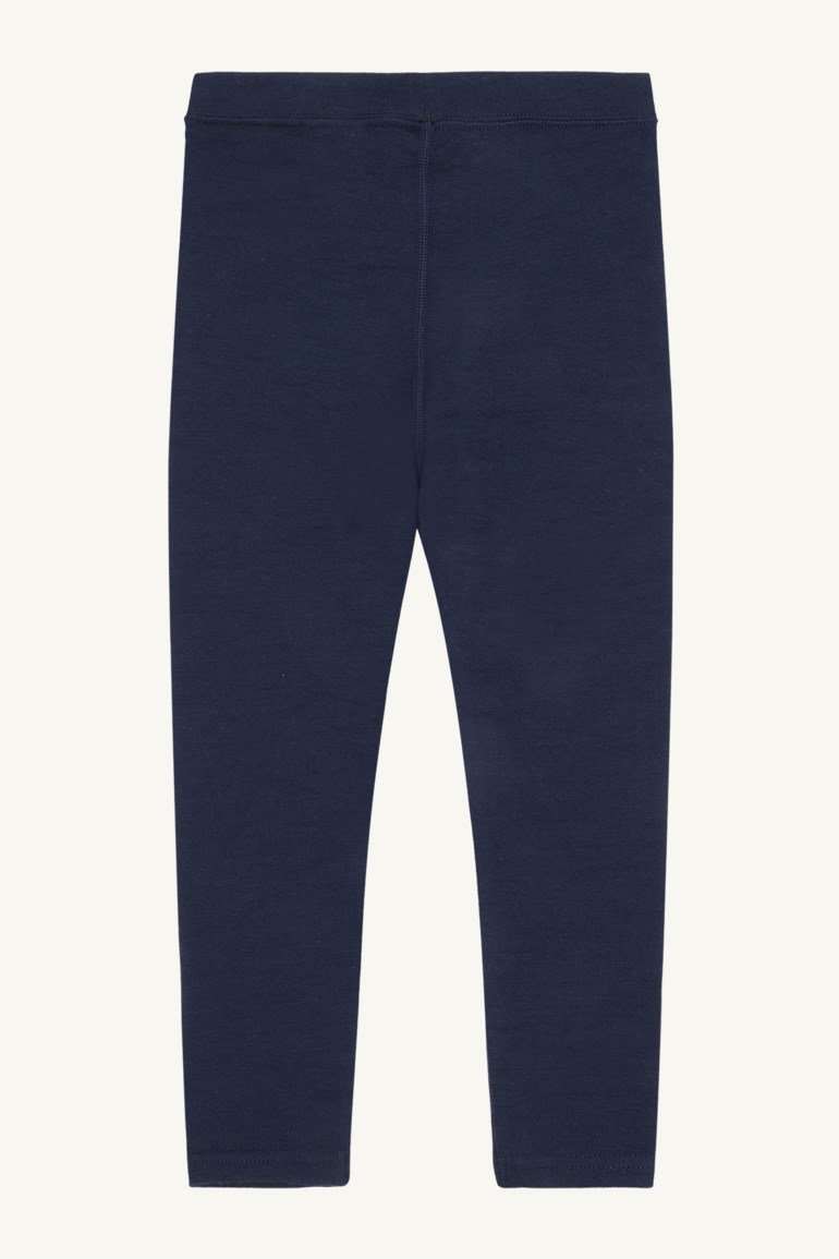 Hust & Claire Laki leggings i ull/bambus Marine - 11045154-More Navy-92 cm - 1