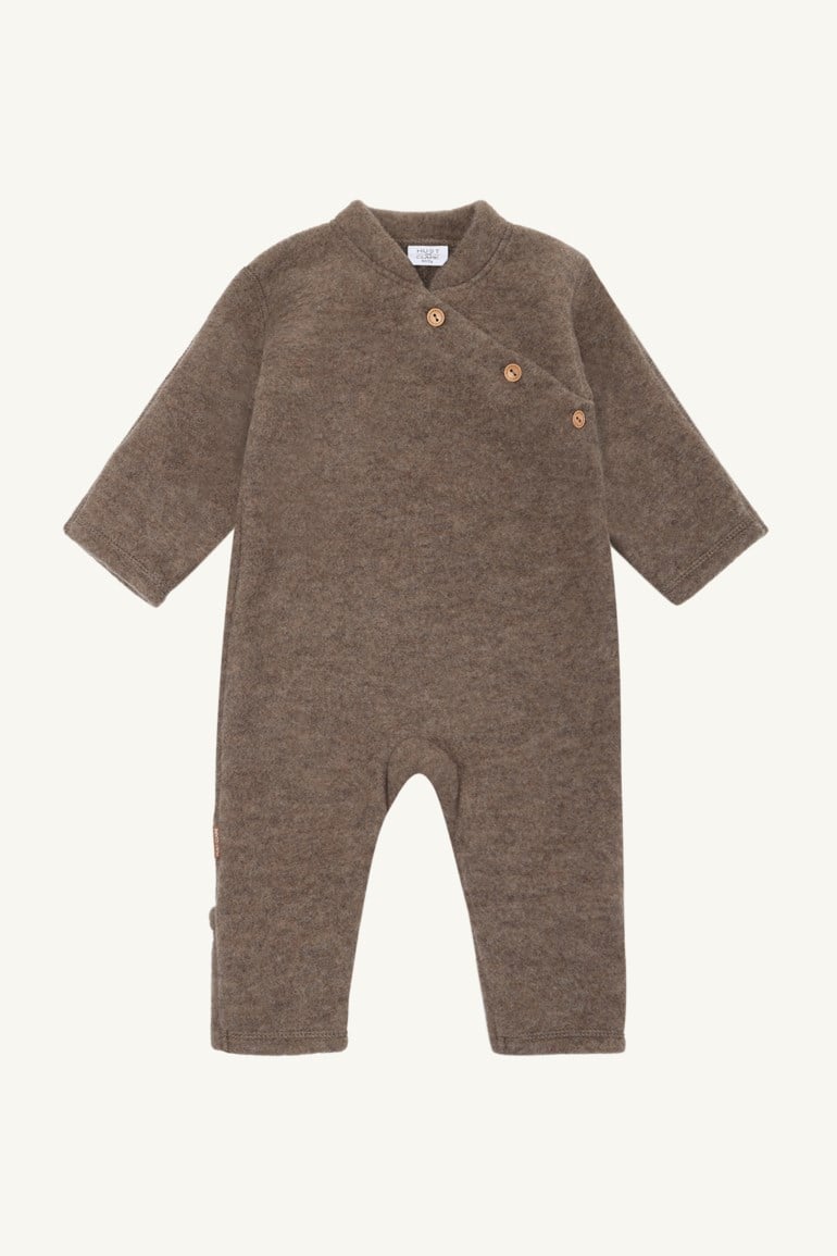 Merlin ulldress Brun - 11045158-DeerMelang-56 cm - 1