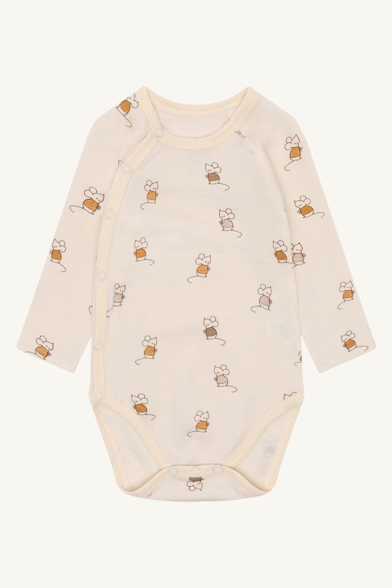 Bo omslagsbody - mouse Hvit - 11045160-Offwhite-44 cm - 1