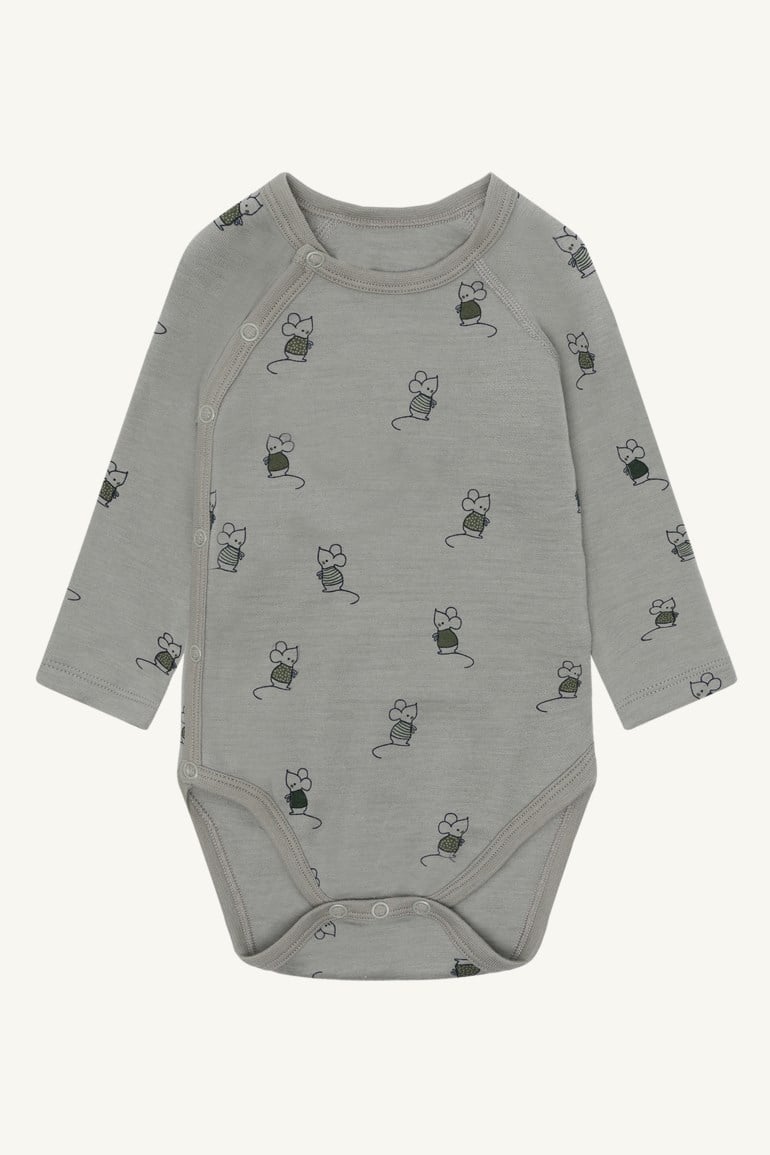 Bo omslagsbody - mouse Grønn - 11045160-Forest Fog-44 cm - 1