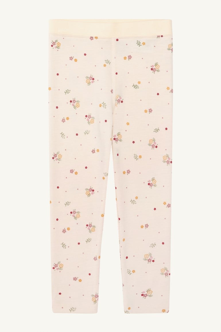 Liro leggings - flora Hvit - 11045169-Offwhite-74 cm - 1
