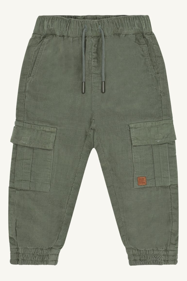 Trevor bukse - corduroy Grønn - 11045175-Turtle-98 cm - 1
