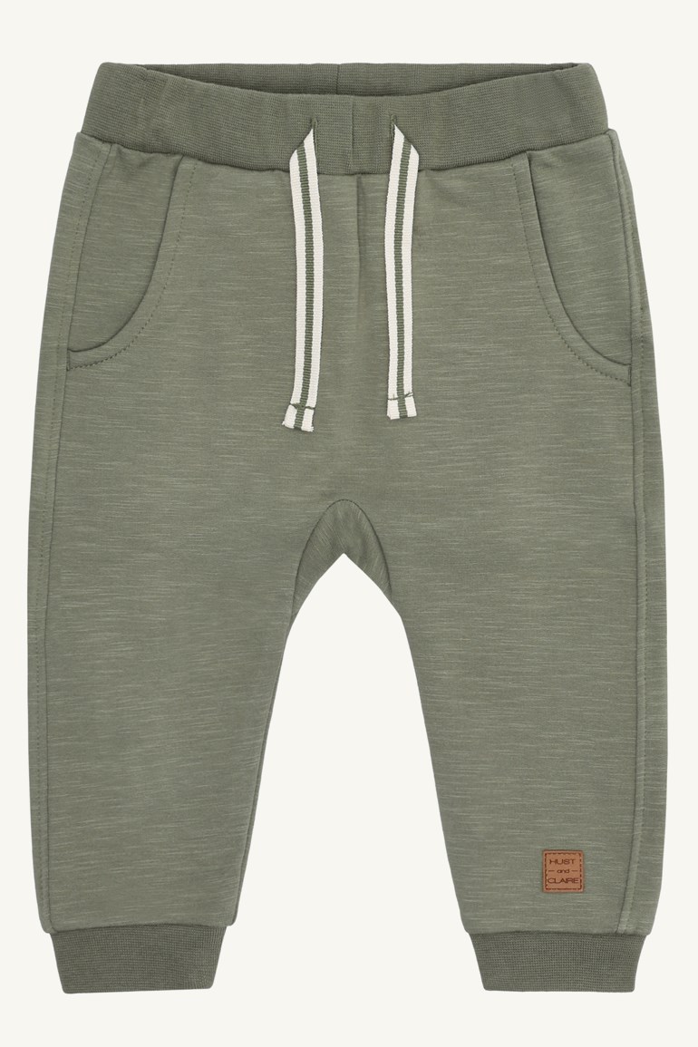 Georgey joggebukse - solid Grønn - 11045199-Turtle-62 cm - 1