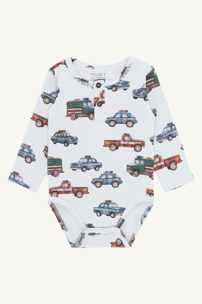 Billy body - policecar Blå - 11045211-LightBlue-62 cm - 1