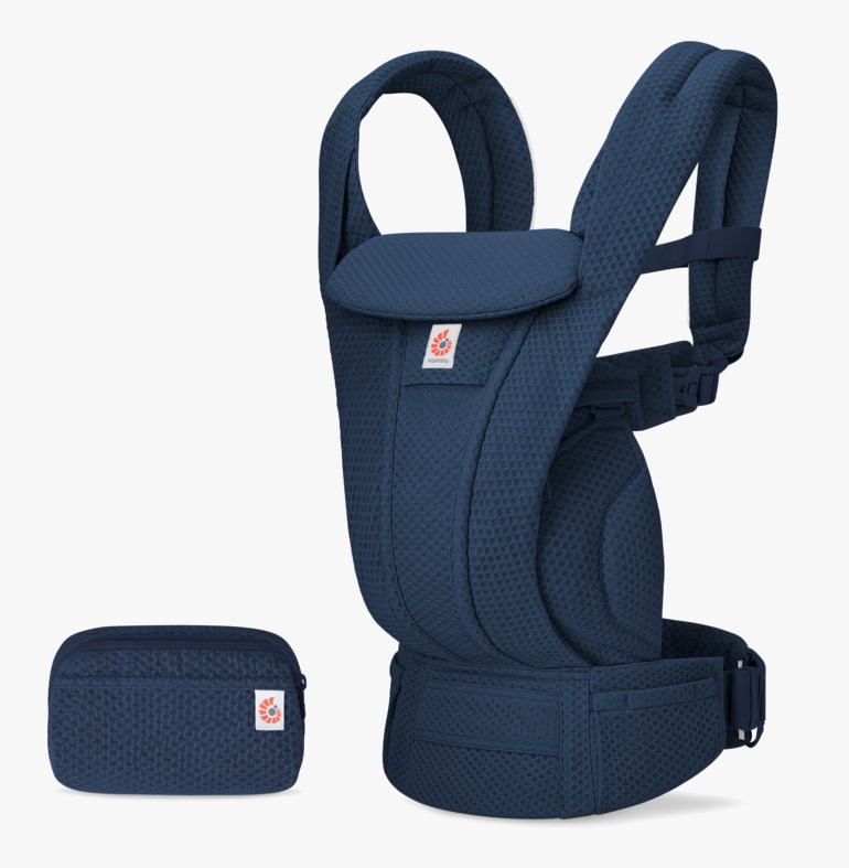 Omni Deluxe Mesh bæresele Blå - 11045229-midnightb-0-3year - 1