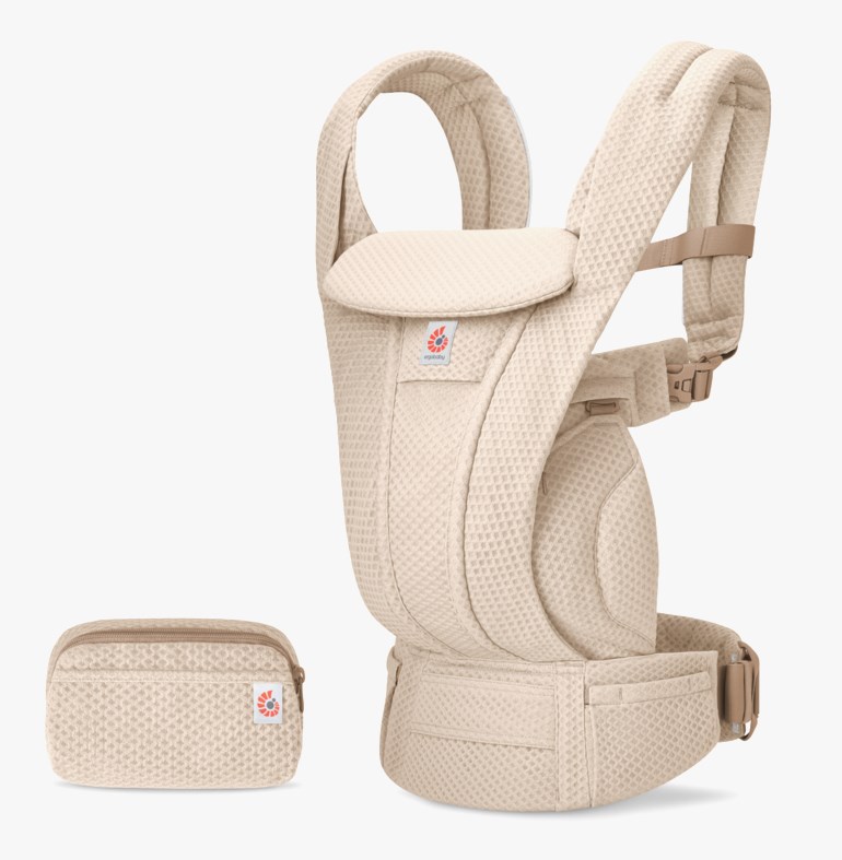 Omni Deluxe Mesh bæresele Beige - 11045229-Natural-0-3year - 1