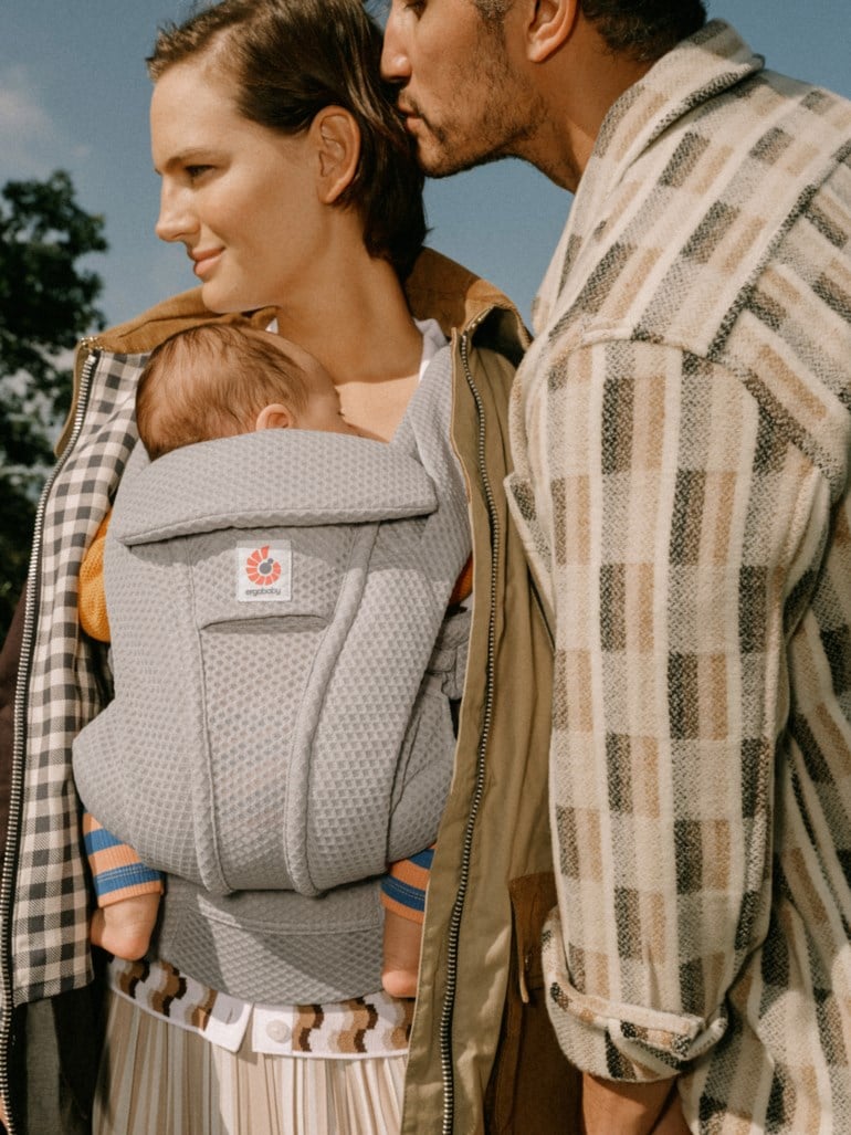 Omni Deluxe Mesh bæresele Grå - 11045229-PearlGrey-0-3year - 1