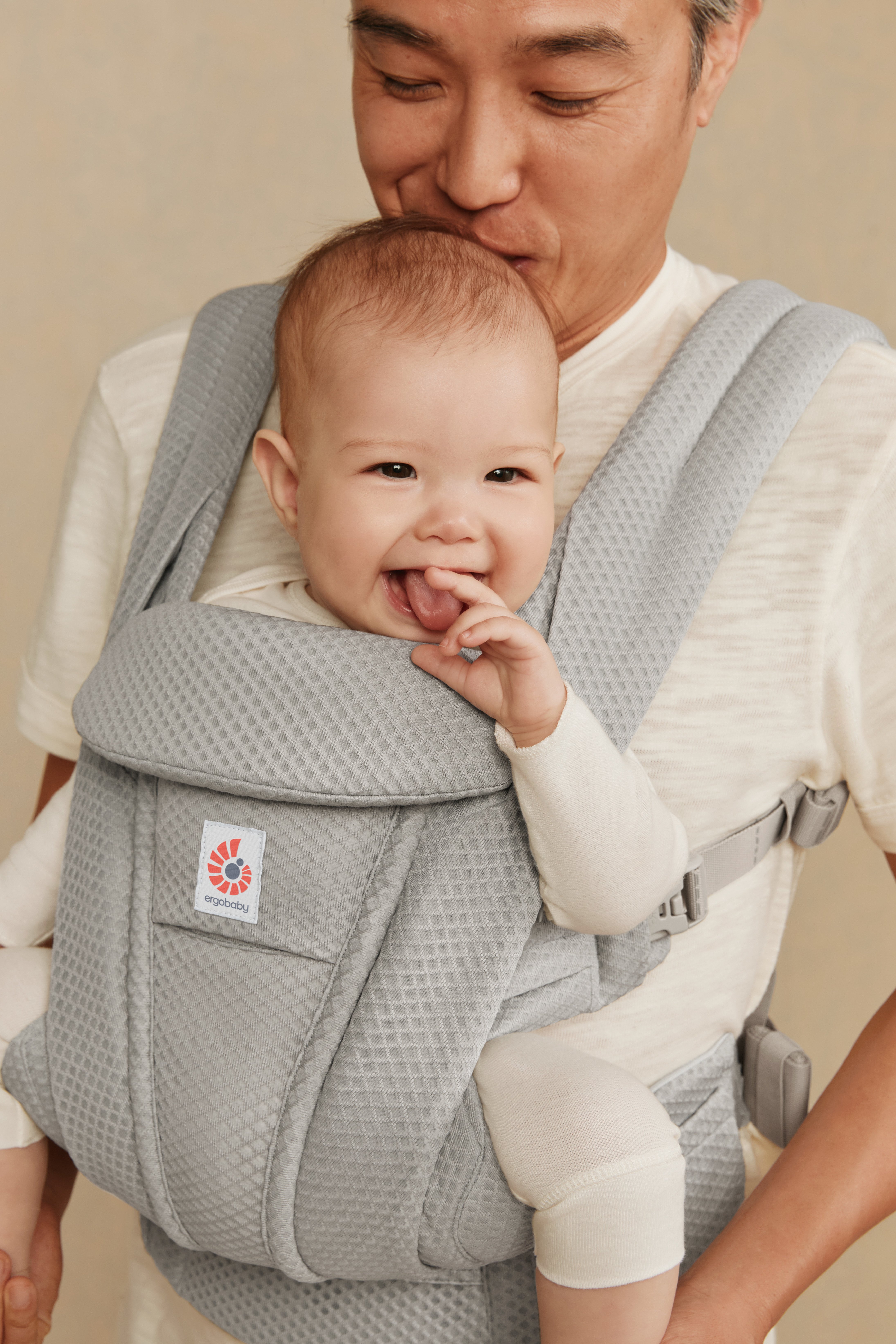 Omni Deluxe Mesh bæresele, pearlgrey