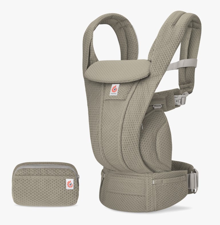 Omni Deluxe Mesh bæresele Grønn - 11045229-SoftOlive-0-3year - 1