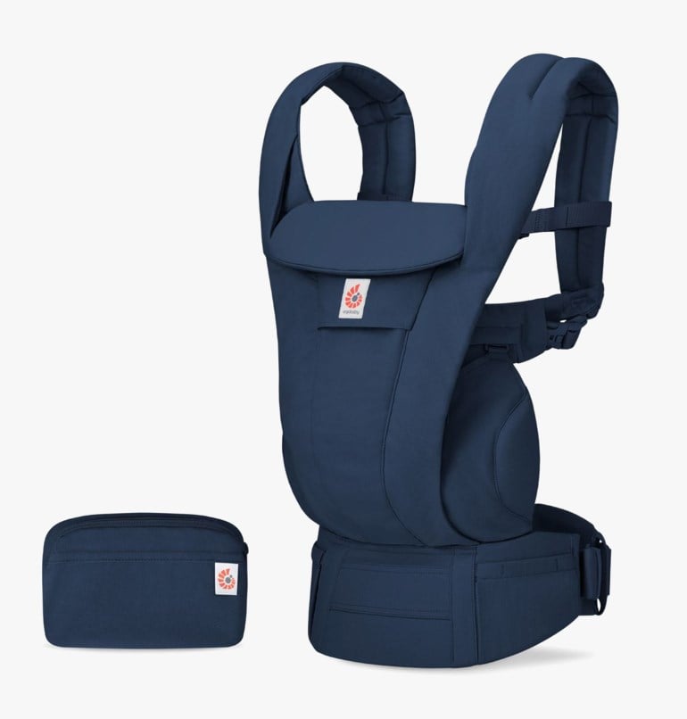 Omni Deluxe Cotton bæresele Blå - 11045230-midnightb-0-3year - 1