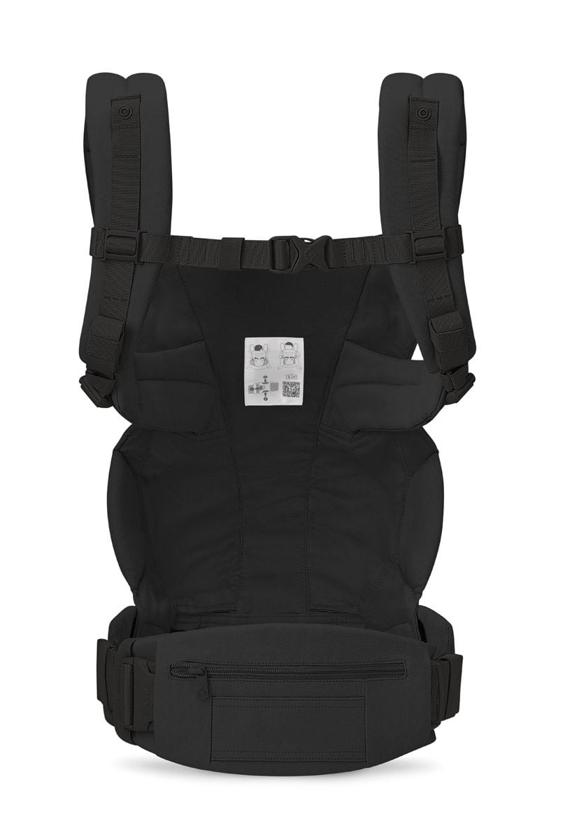 Ergobaby Omni Deluxe Bæresele Cotton, Onyx Black