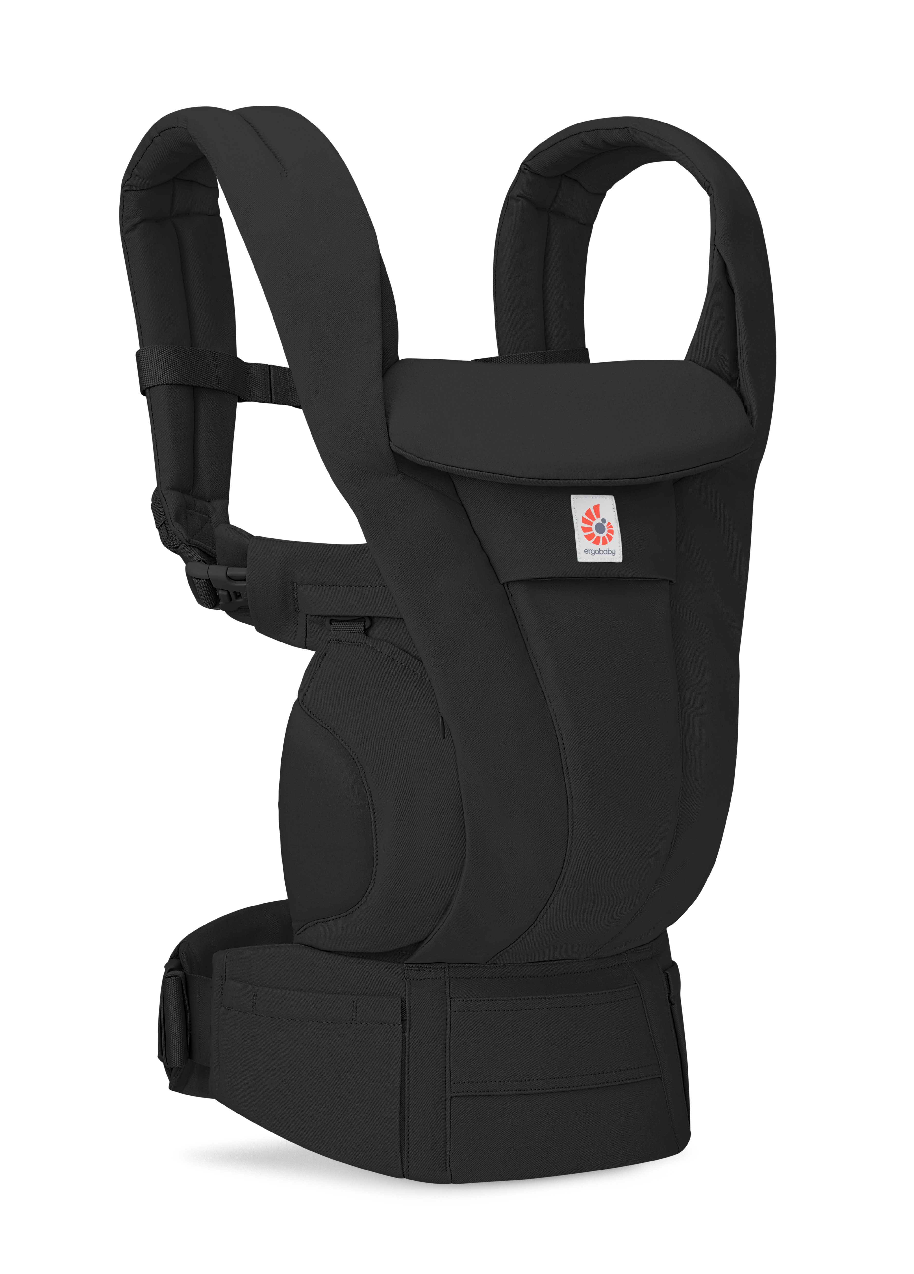 Ergobaby Omni Deluxe Bæresele Cotton, Onyx Black