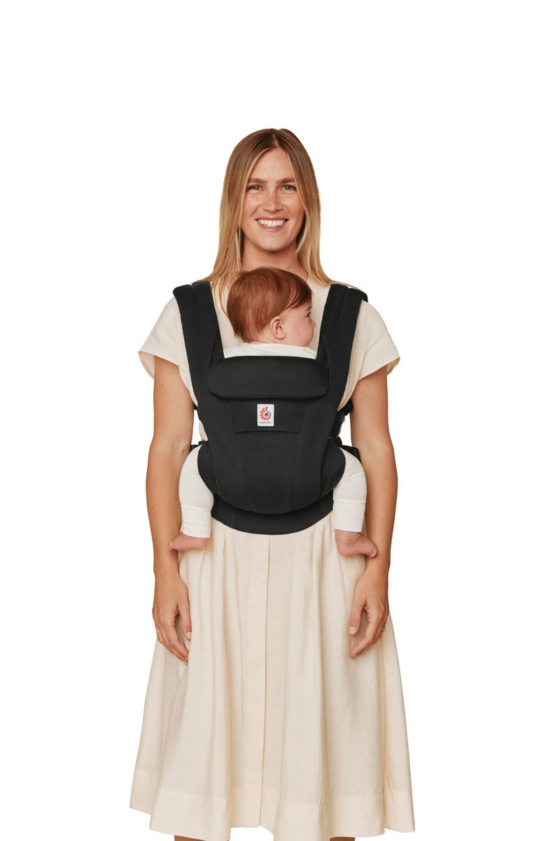 Ergobaby Omni Deluxe Bæresele Cotton, Onyx Black