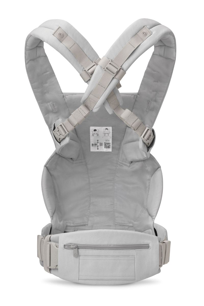 Ergobaby Omni Deluxe Bæresele Cotton, Pearl Grey