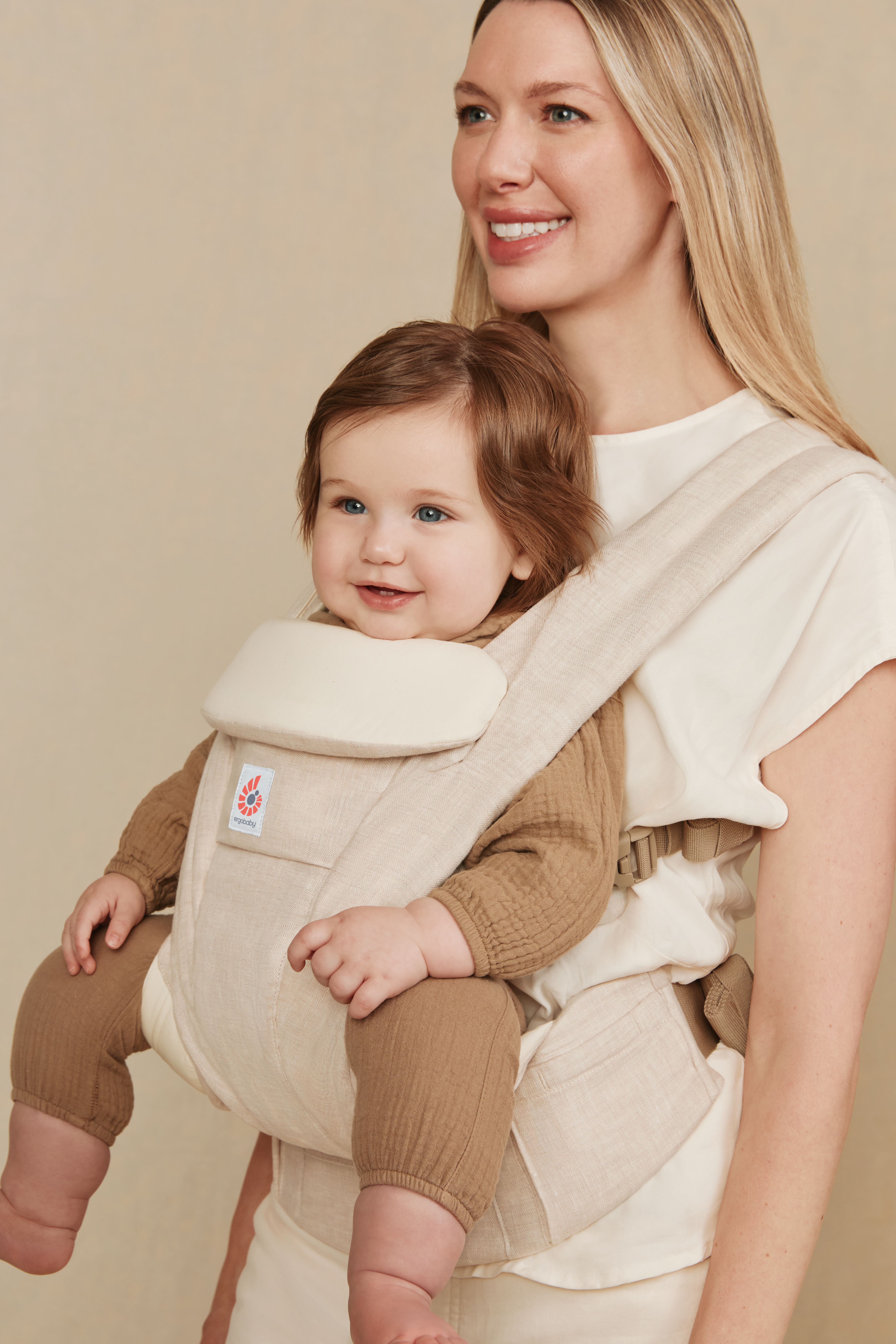 Ergobaby Omni Deluxe Bæresele Linen, Natural