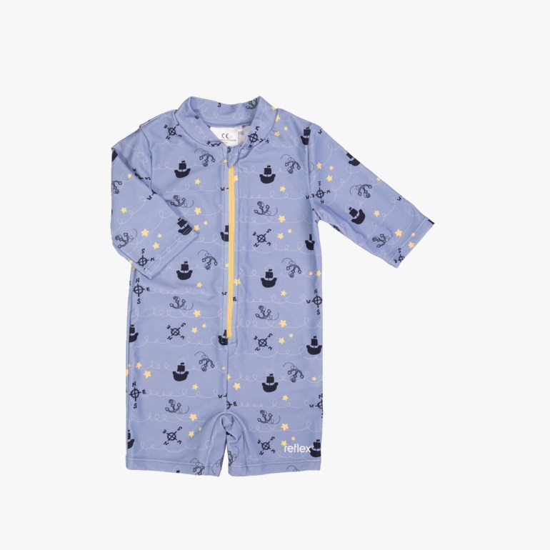 Tjøme UV badedrakt Blå - 11045329-bluelight-74-80cm - 1