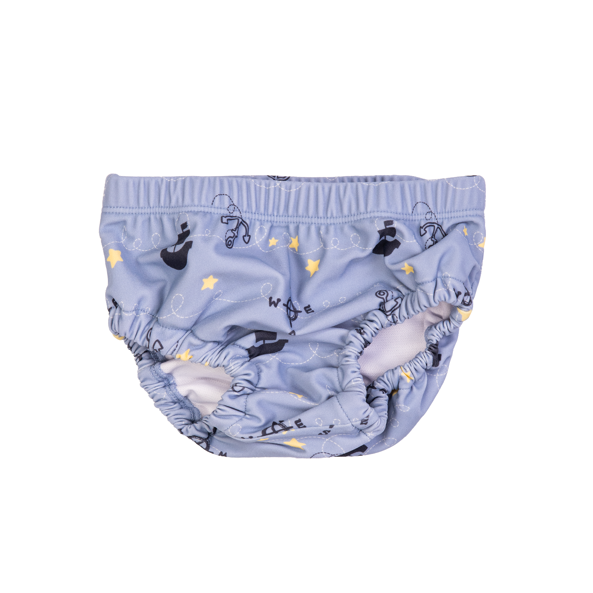 Tjøme UV badeshorts Blå - 11045332-bluelight-74-80cm - 1