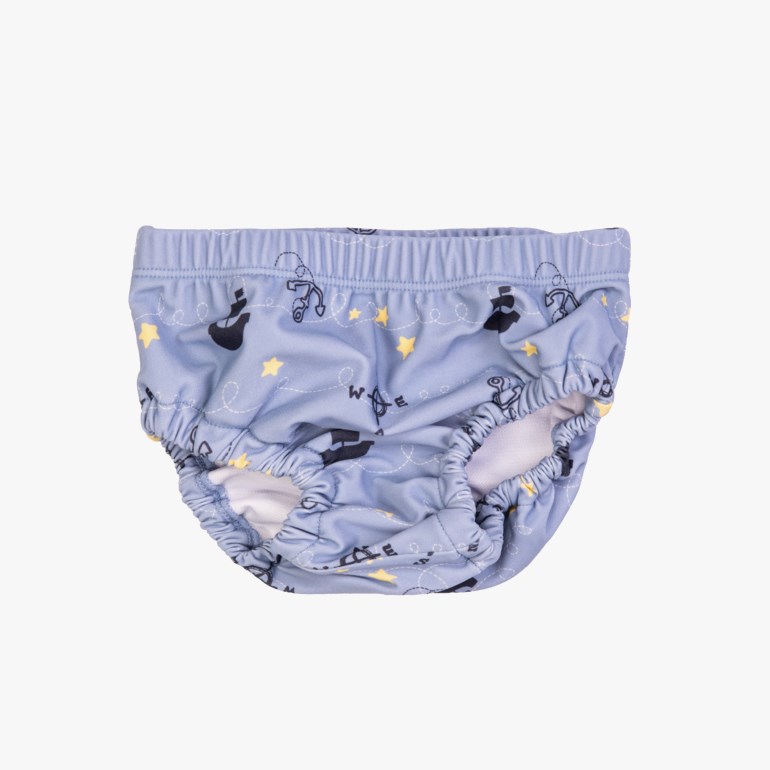 Tjøme UV badeshorts Blå - 11045332-bluelight-74-80cm - 1