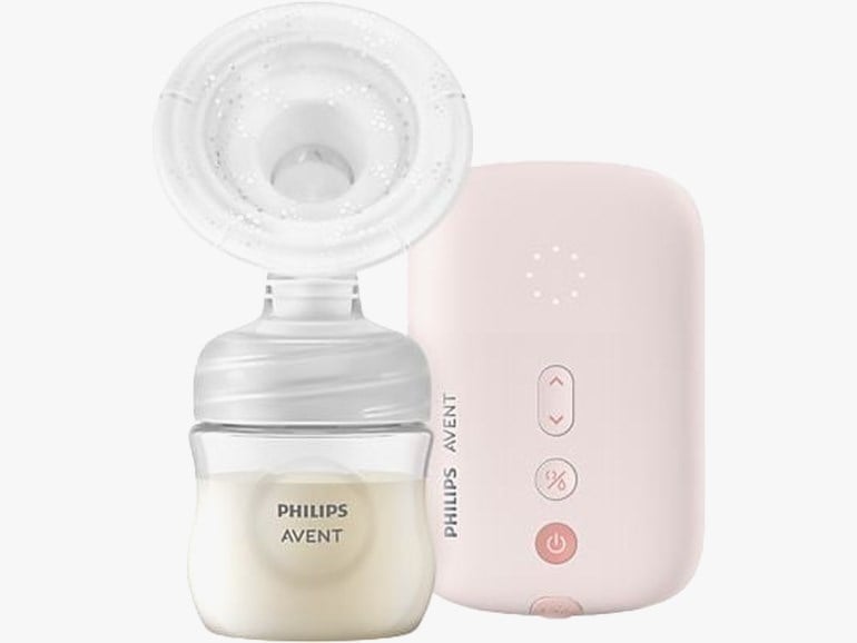 Elektrisk brystpumpe Hvit - 11045340-White-One Size - 1