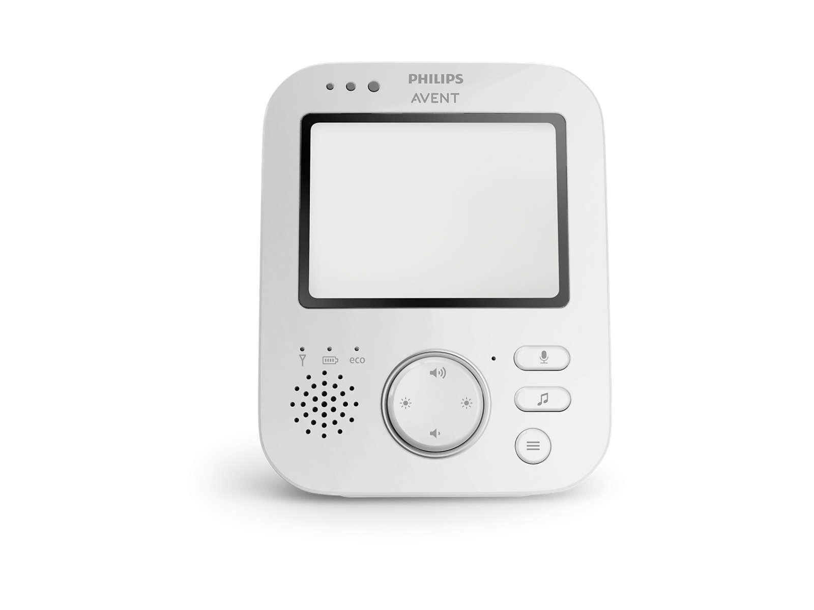 SCD892  Babycall med video, white