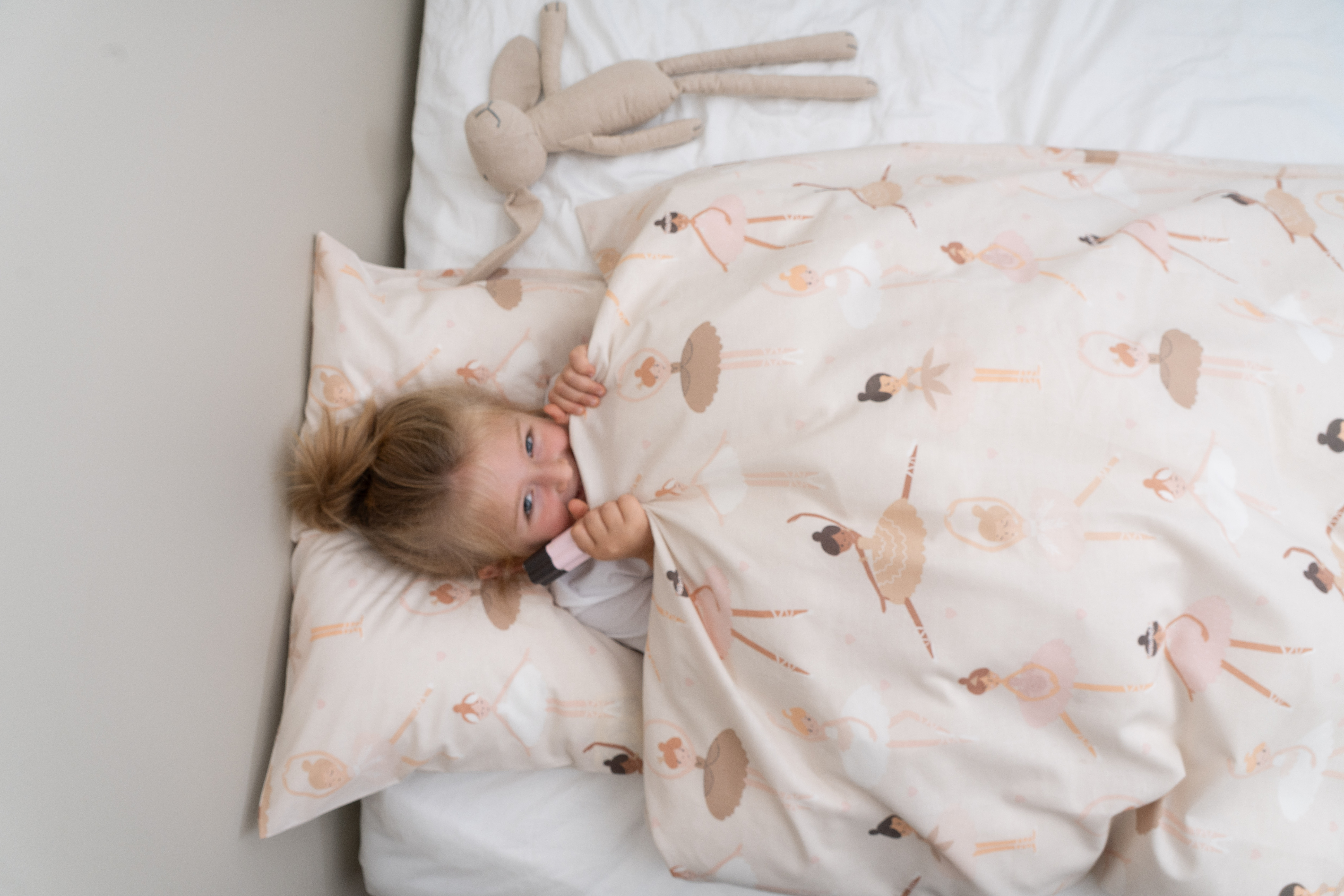 Sengesett Lille Ballerina, beige