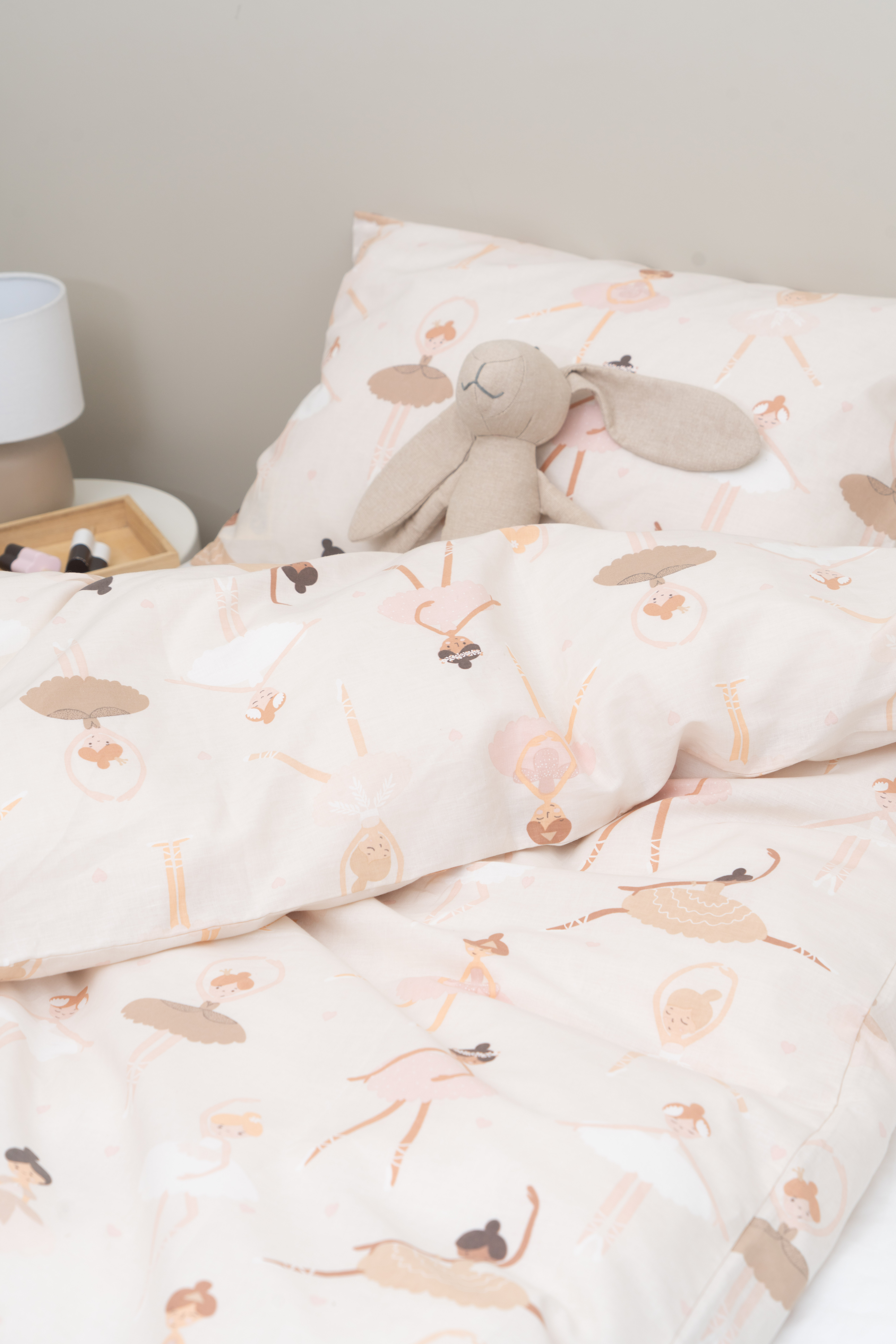 Sengesett Lille Ballerina, beige