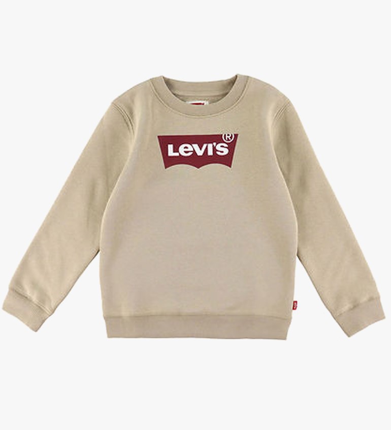 Levi's® Batwing Crewneck genser Beige - 11045455-WhitePeppe-4 år - 1