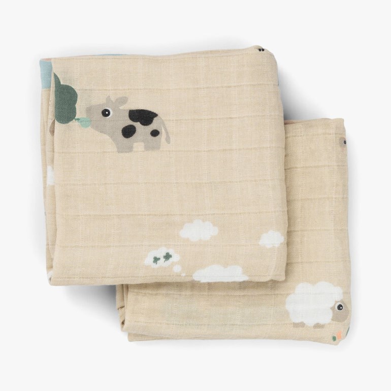 Gulpekluter 2-pakk Beige - 11045494-Sand-One Size - 1