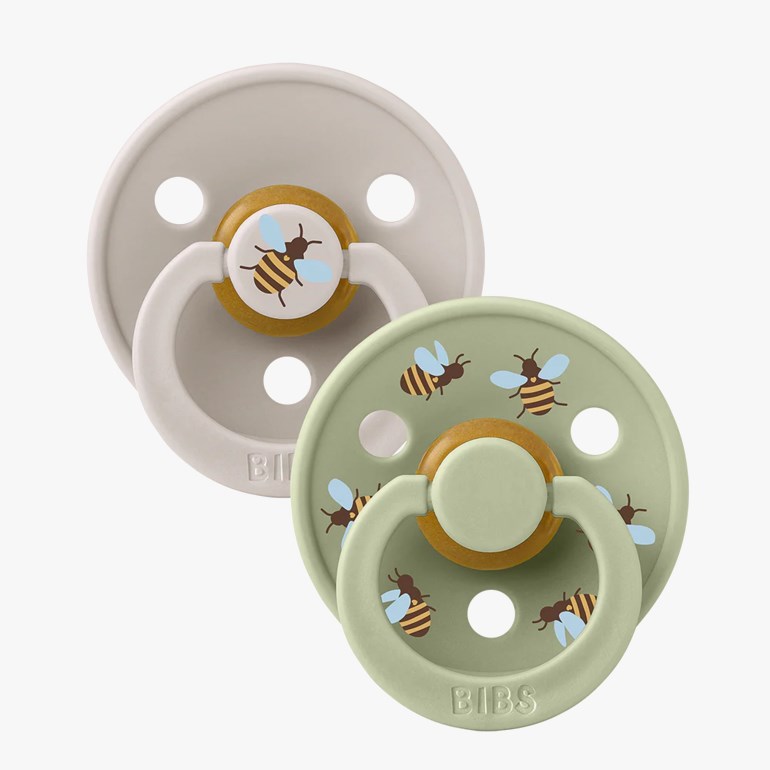 BIBS Pacifier Studio Colour 2 PACK Grønn - 11045567-Mushroom-2 - 1
