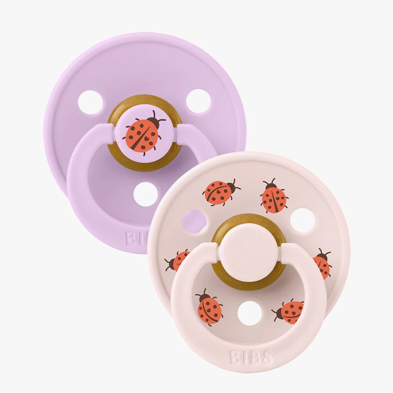 BIBS Pacifier Studio Colour 2 PACK Lilla - 11045567-Violet-1 - 1