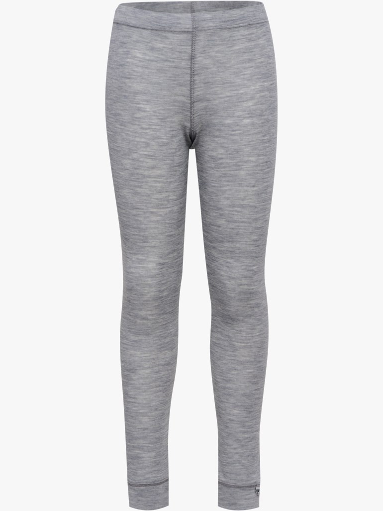Ull leggings Grå - 11045597-GreyMelang-98 cm - 1