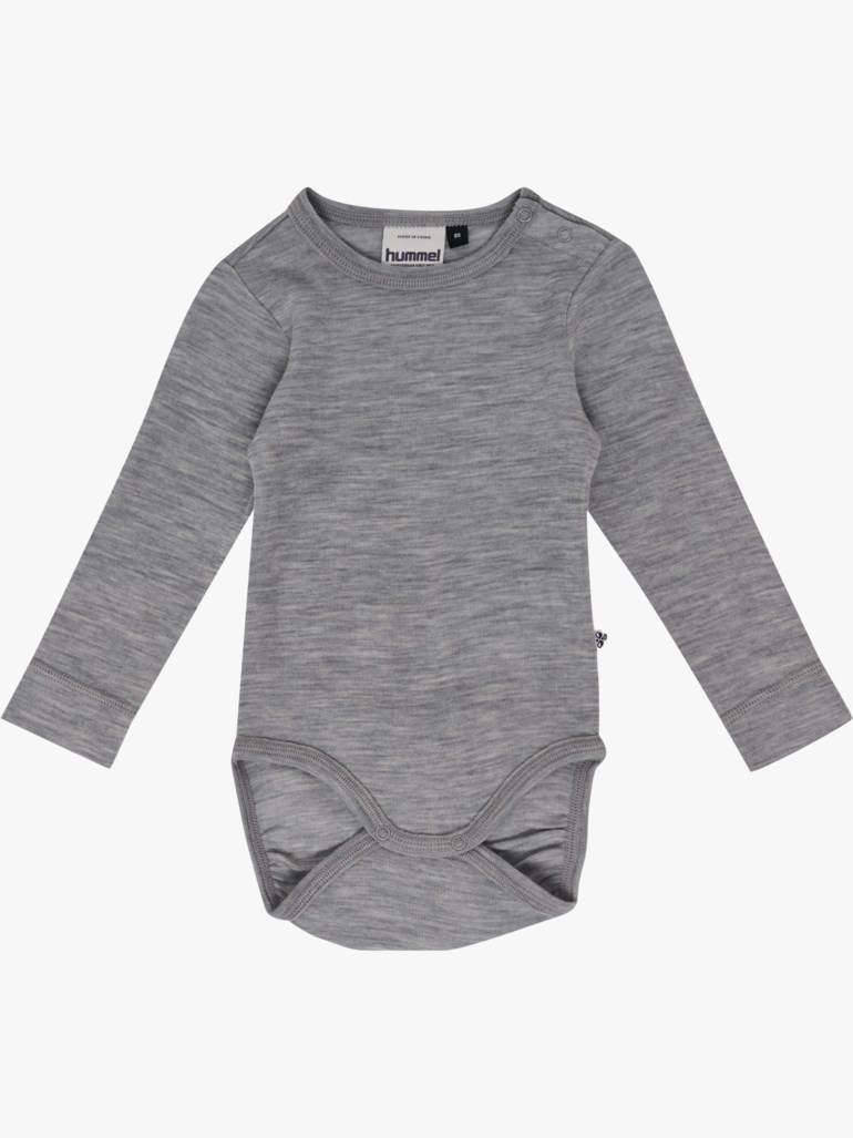 Mini ullbody Grå - 11045598-GreyMelang-56 cm - 1