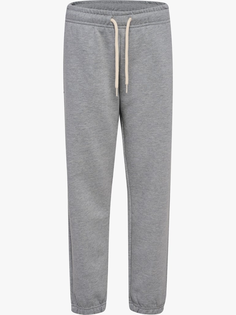Hummel joggebukse Loose Bee Grå - 11045611-GreyMelang-122 cm - 1