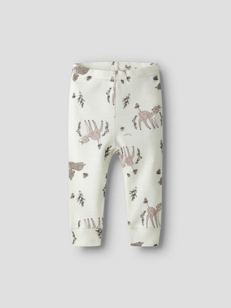 Willitus ull legging Hvit - 11046835-Snow white-50 cm - 1
