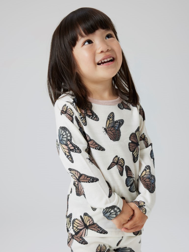 Name It Willitus ullgenser Hvit - 11046842-SnowWhite-92 cm - 1