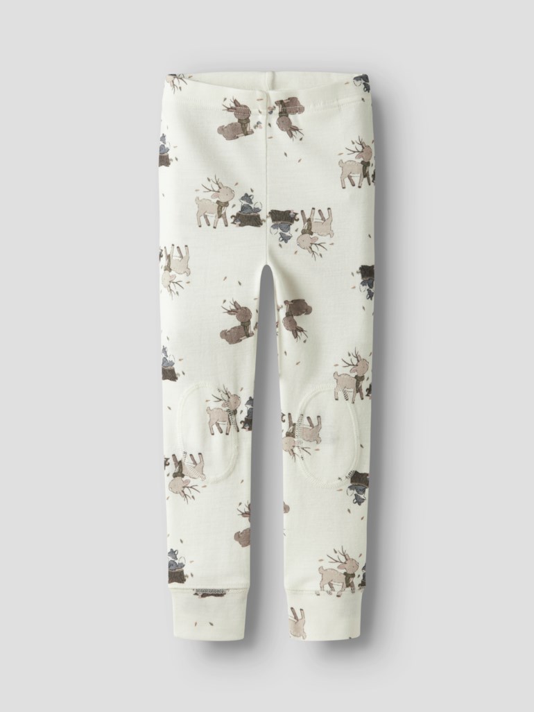 Willitus ull legging Hvit - 11046858-Snow white-92 cm - 1