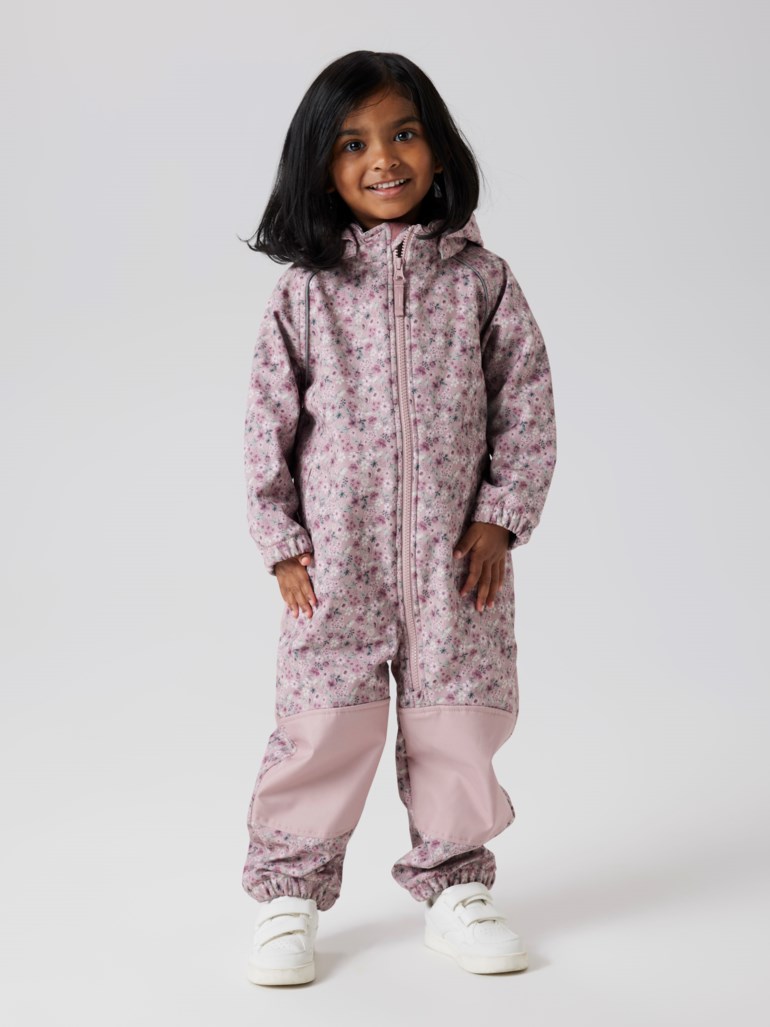 Alfa softshelldress Rosa - 11046866-woodrose-80 cm - 1