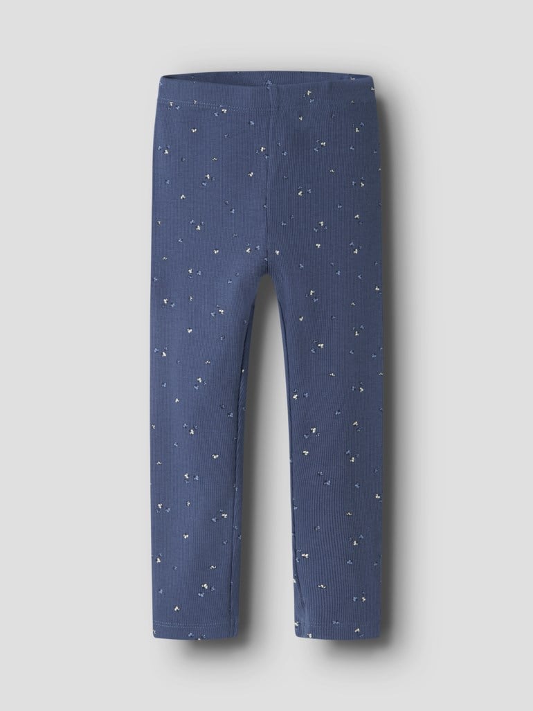 Nelia slim legging Blå - 11046885-Blue Indig-92 cm - 1
