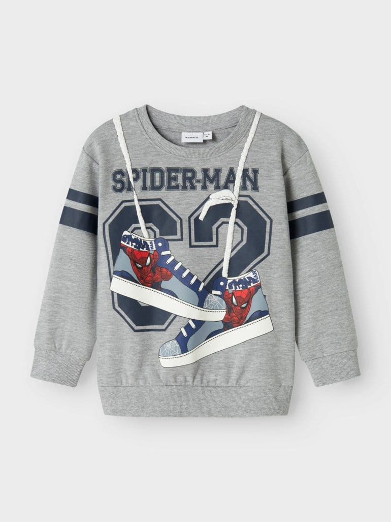 Spiderman genser Grå - 11046918-Grey Mel-92 cm - 1