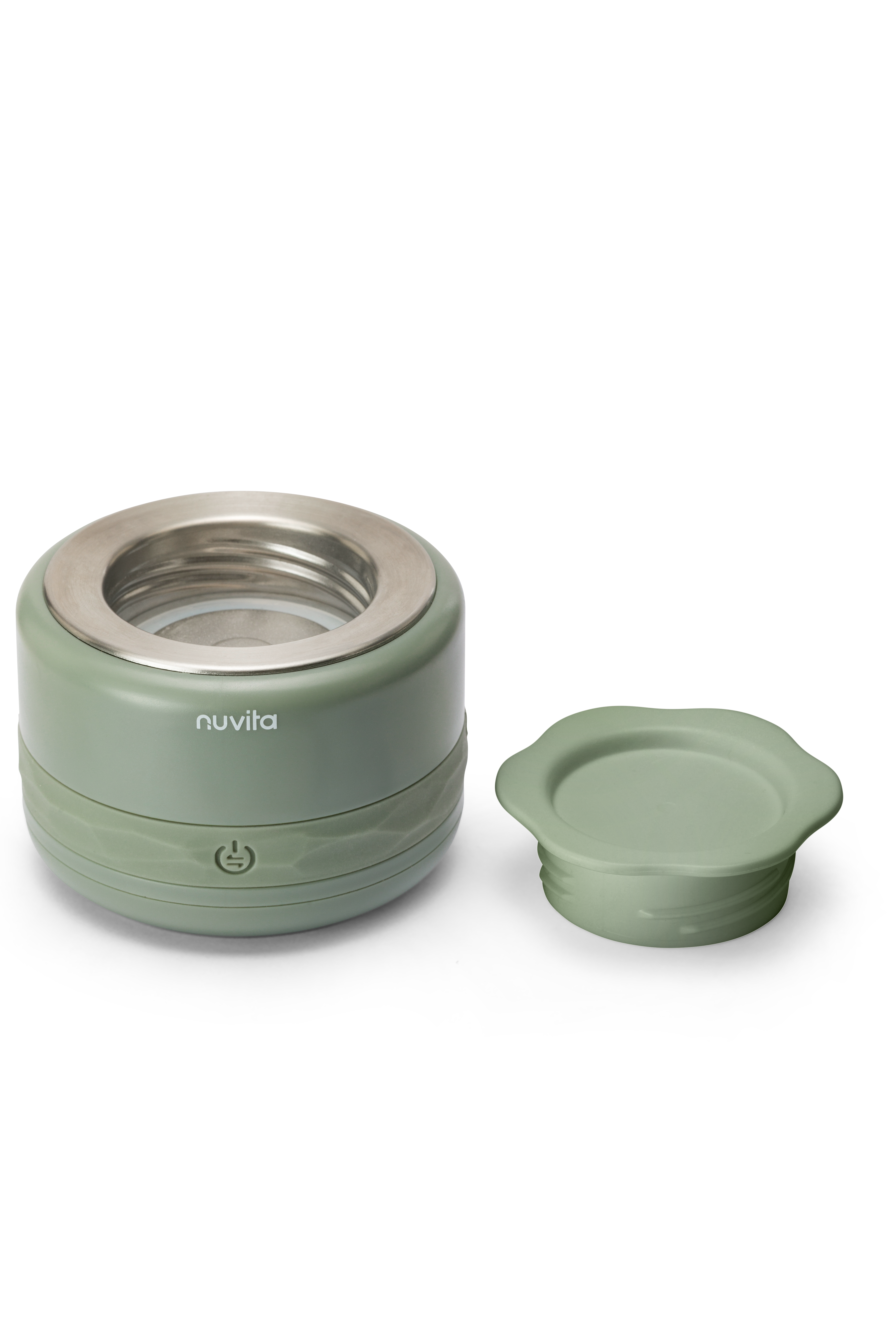 Warm70 Transportabel flaskevarmer, sagegreen