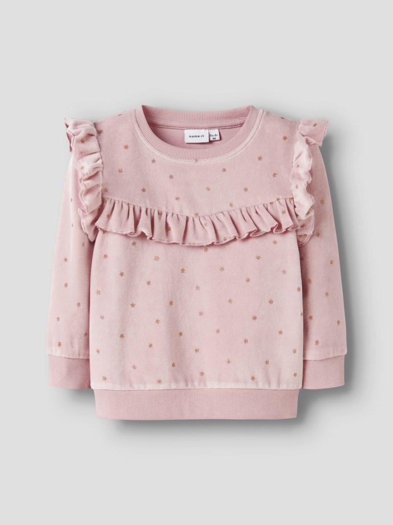 Norah velur genser Rosa - 11046982-BurnishedL-92 cm - 1